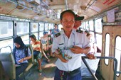 Кондуктор в автобусе, Таиланд